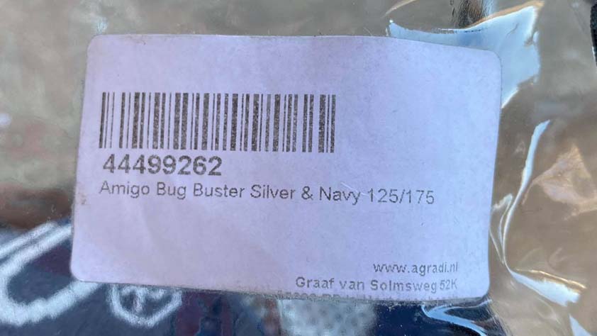 UV-Schutzdecke Amigo Bug Buster silver/navy